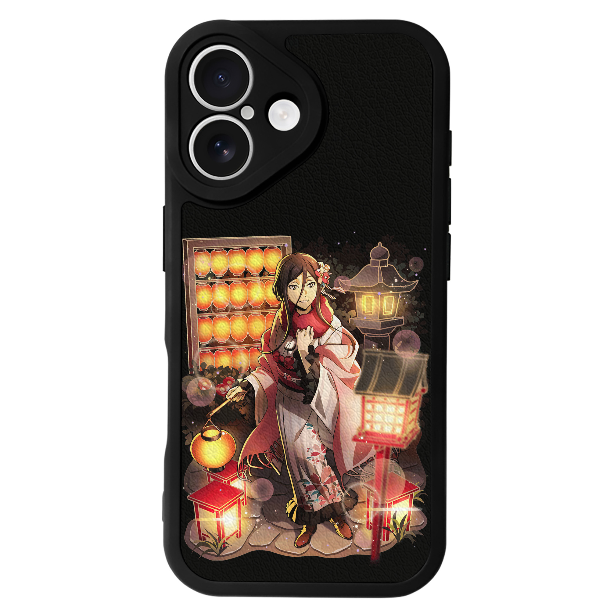 （画像用） 文豪ストレイドッグス Bungo Stray Dogs 【iPhone 16シリーズ対応】シリコンスマホケース（レザー調） 材質：シリコン